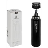 Pura Water - Water Filtering Bottle - Max - Stainless Steel - 680ml